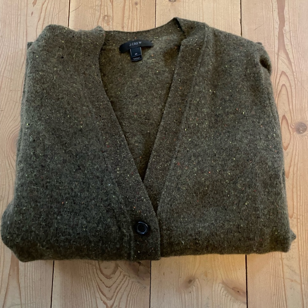 J crew cardigan